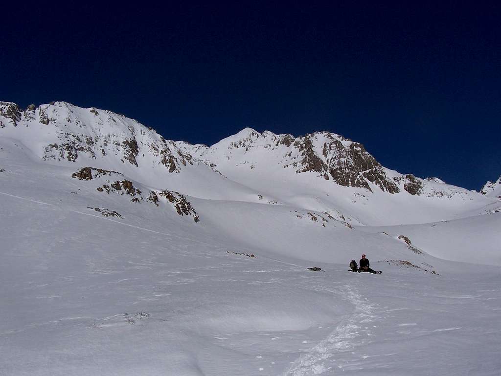 Approaching Castle Peak