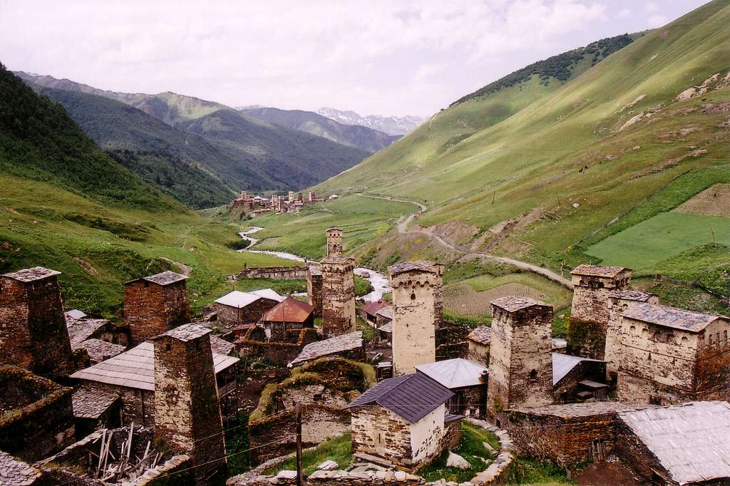 Ushguli village, Svaneti, Georgia