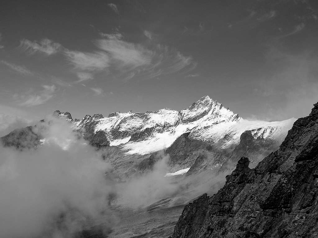 Forbidden Peak from a ridge on Sahale Peak