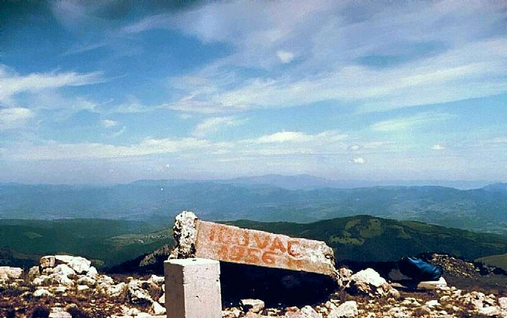 Mt. Radusa-Idovac peak