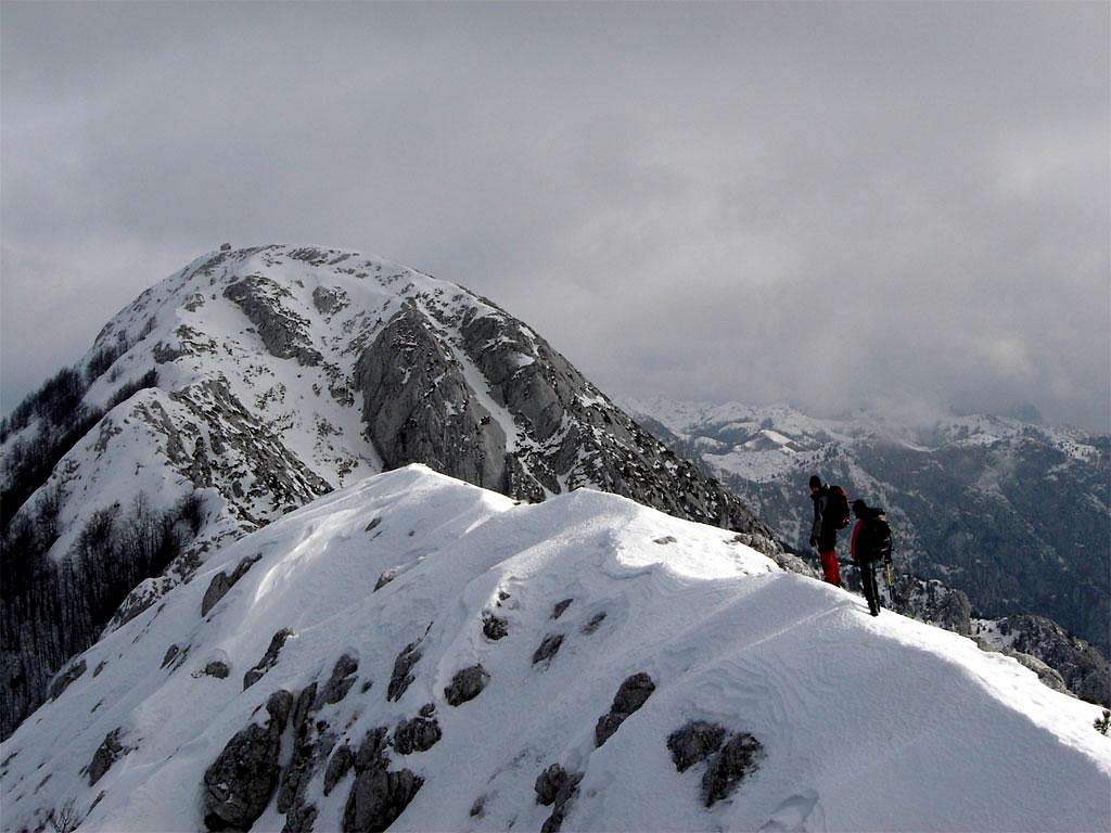 Sv. Ilija from the ridge