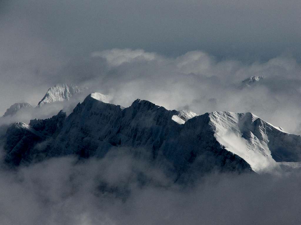 Floured peaks