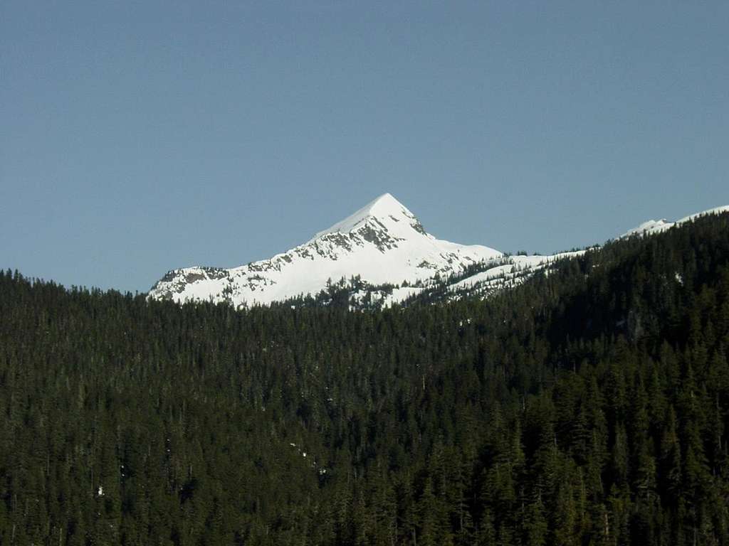 Pinacle Peak in April