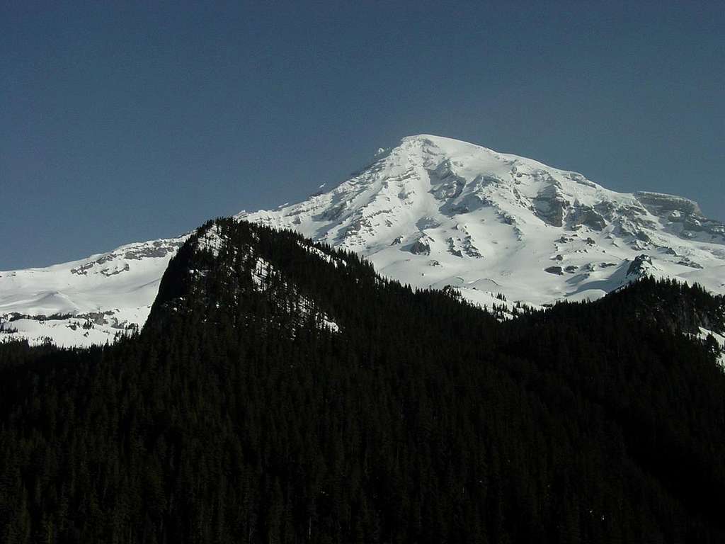 South Side of Rainier in April