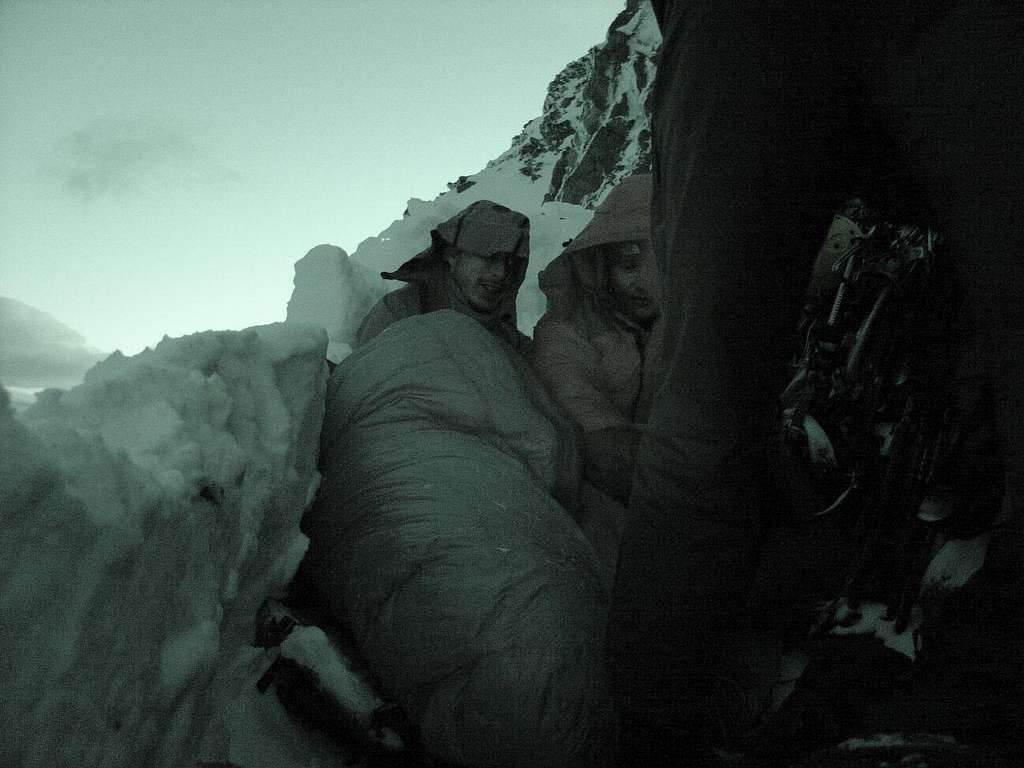 Our Bivy at 3800m