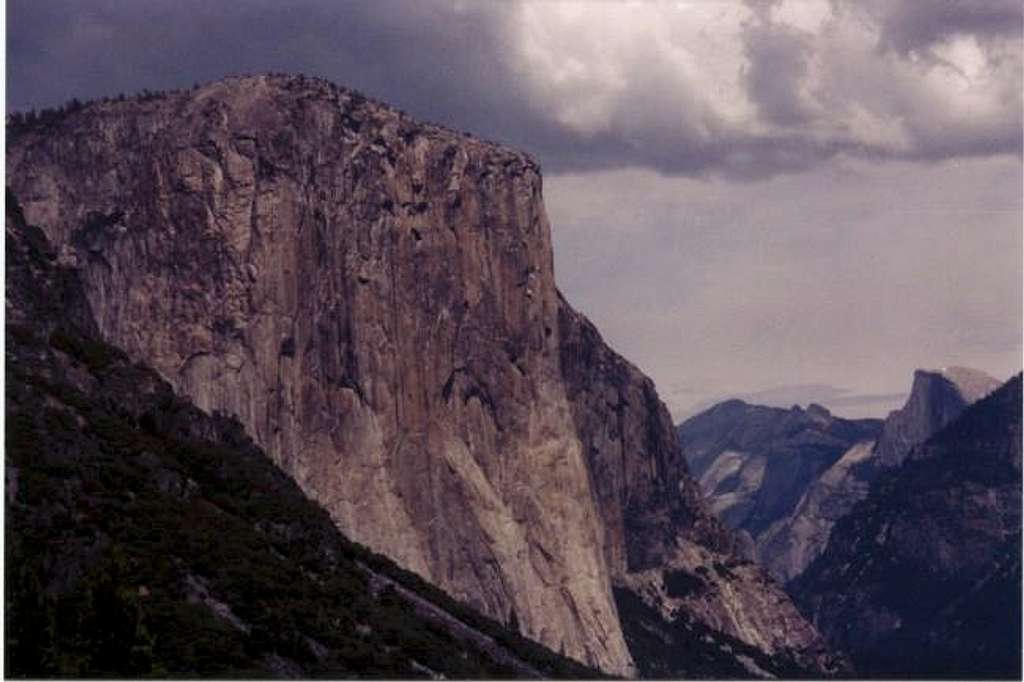 El Cap from the West. June...