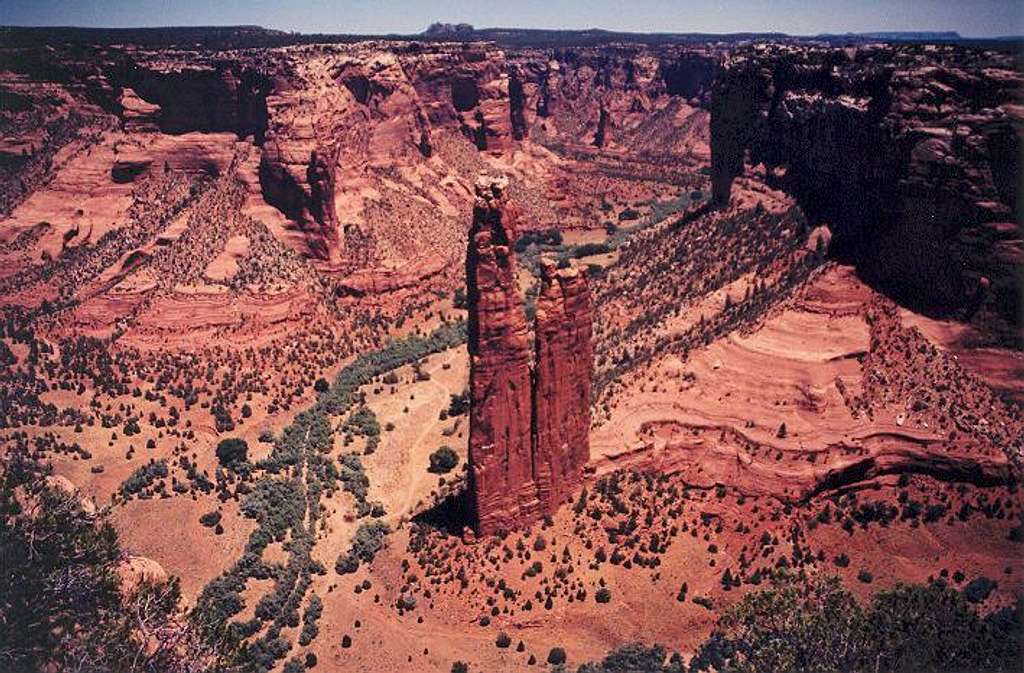Spider Rock - wide angle
