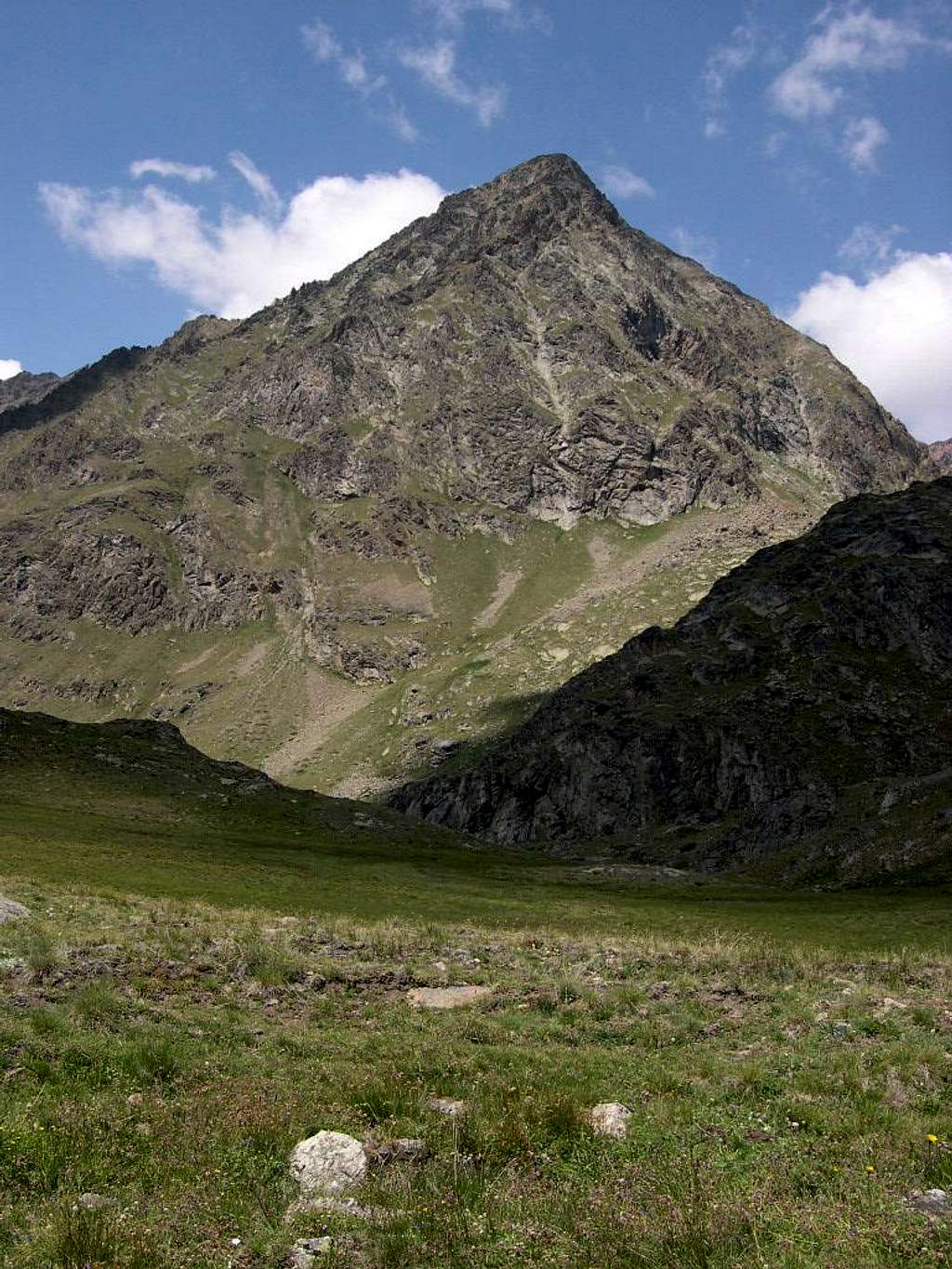 At the foot of Mont Grauson <i>3240m</i>