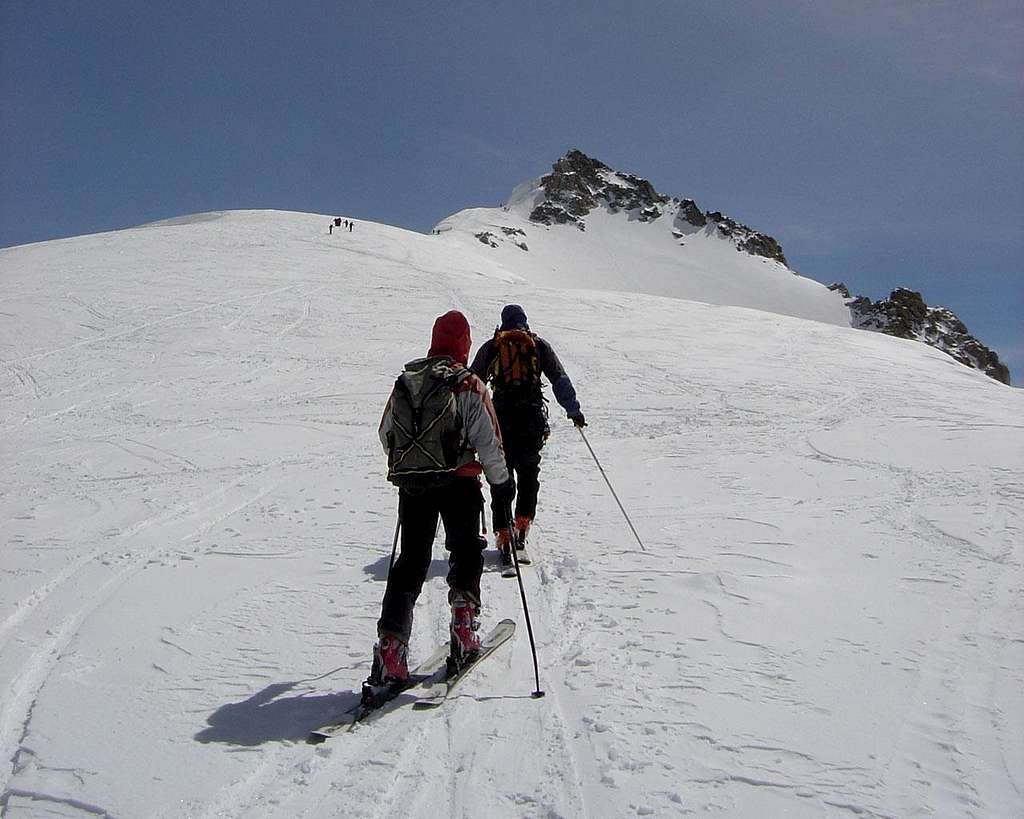 Towards the Summit - Mont Blanc du Tacul