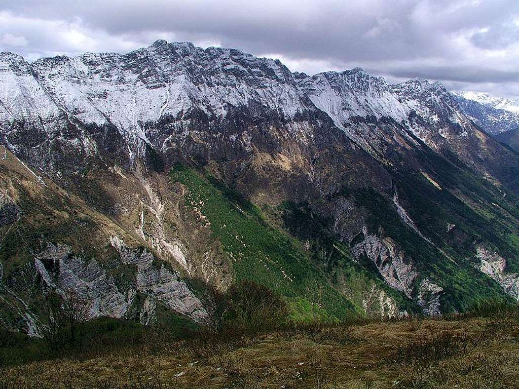 Monte Ciampon ridge