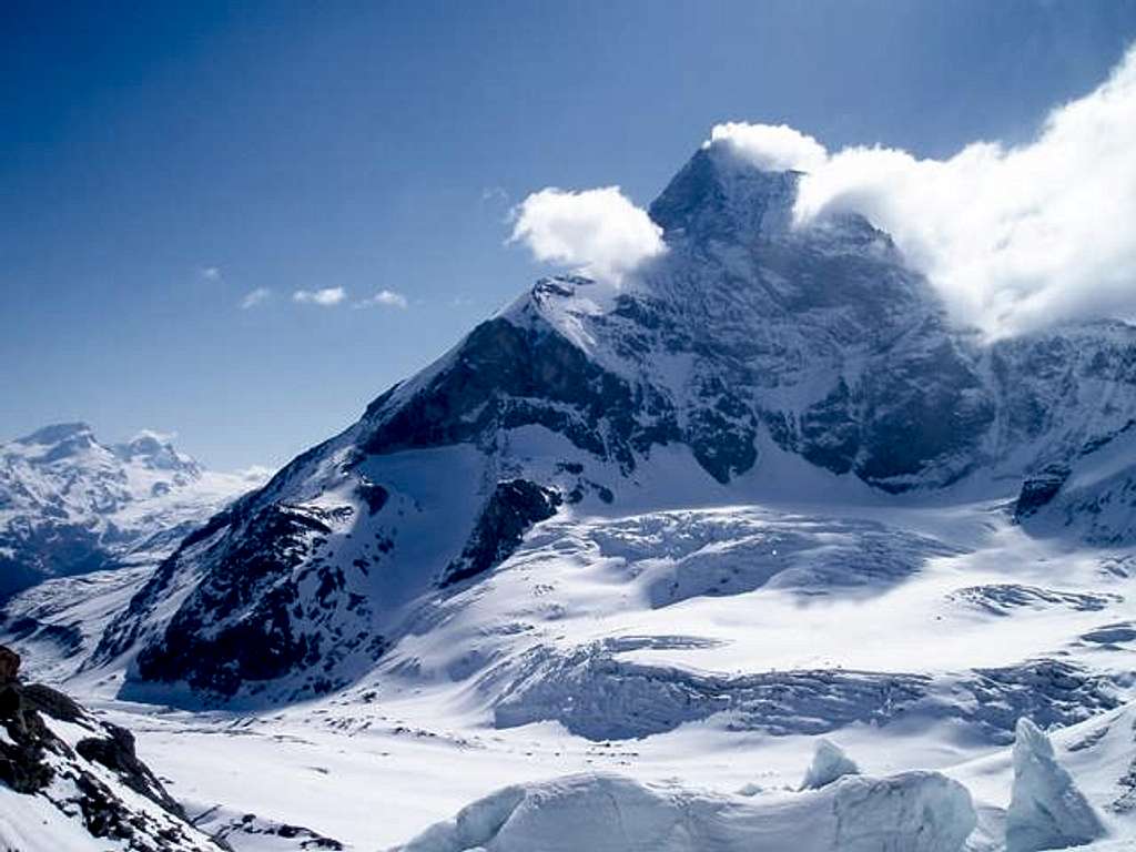 The Zmutt Ridge of the Matterhorn.