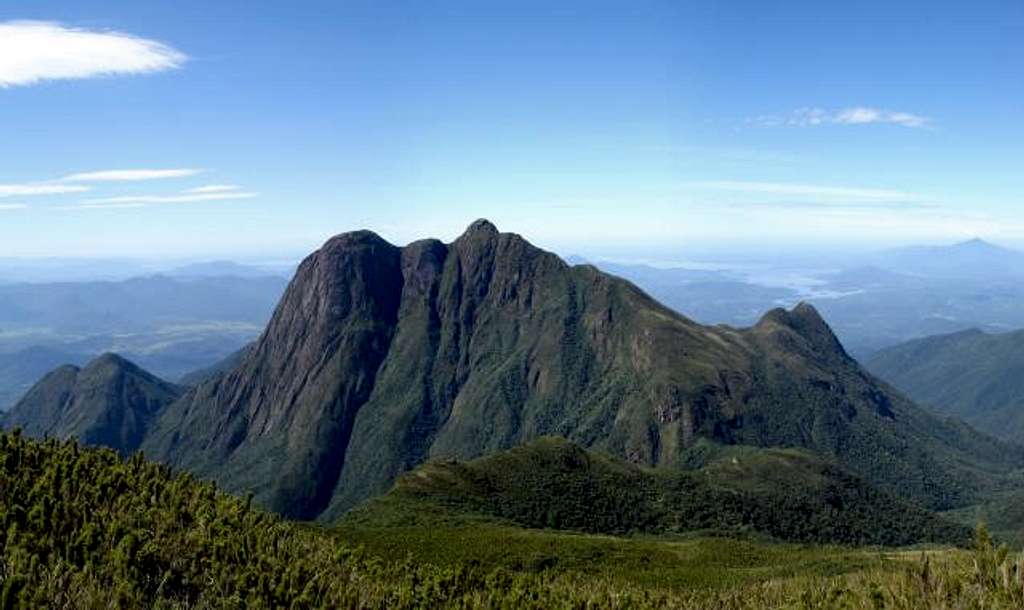 Pico Paraná seen from Caratuva