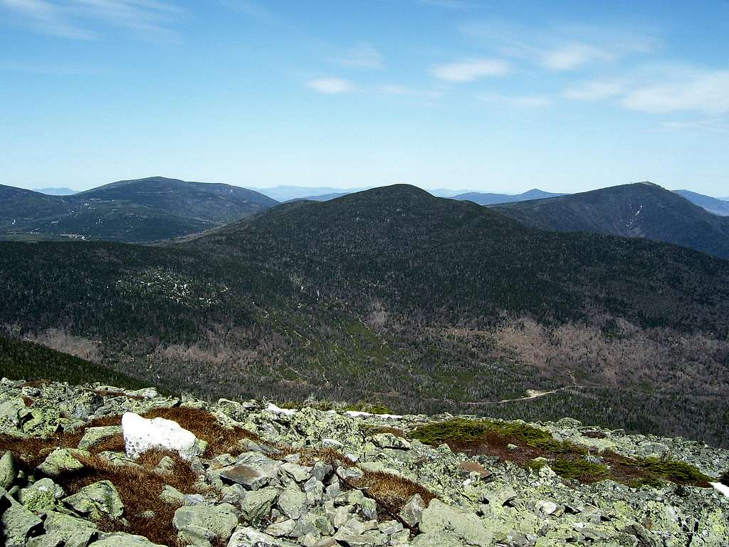 View of Spaulding and Sugarloaf from top of Abraham