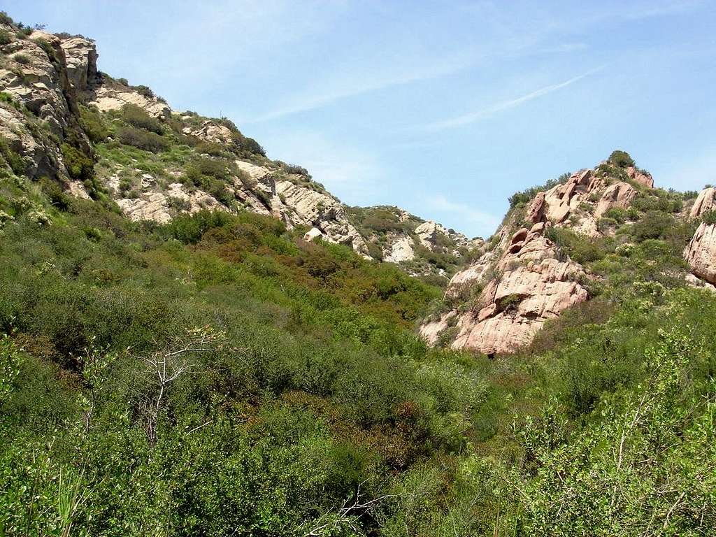 Calabasas Peak flank