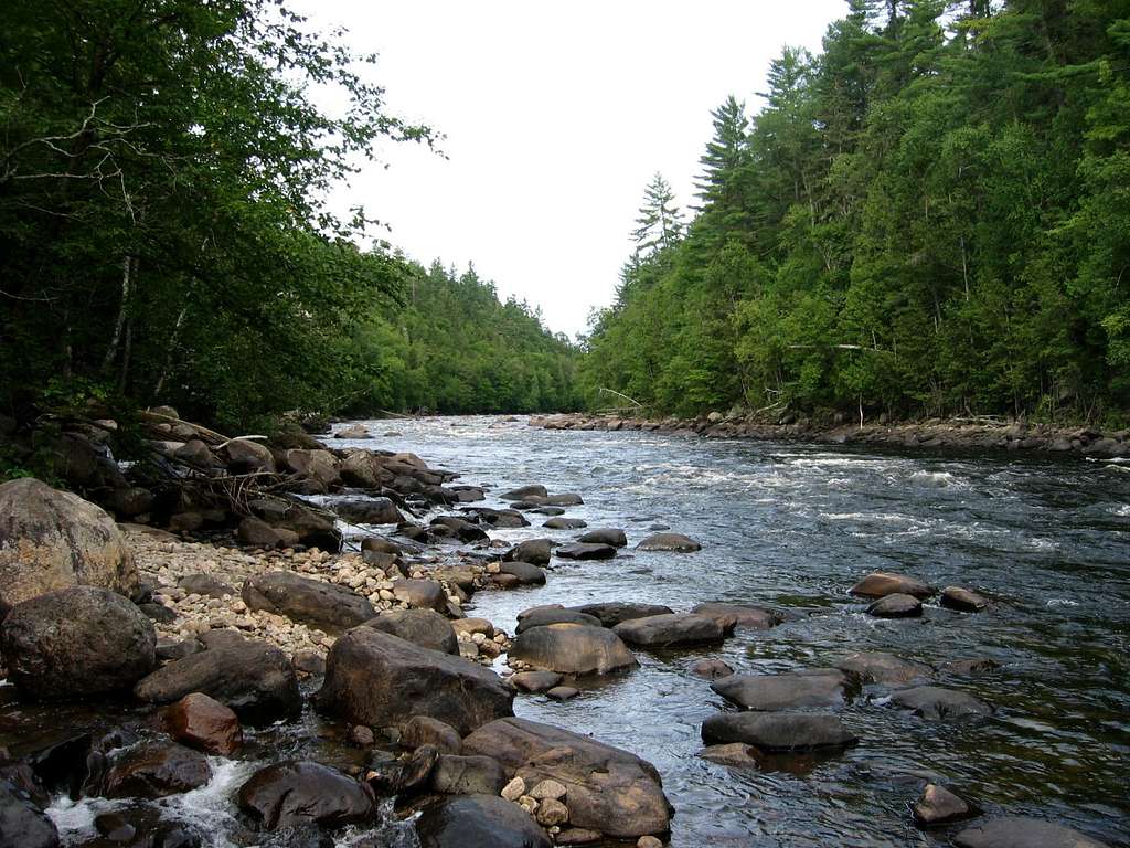 Laurentian Trail along the Mattawin River