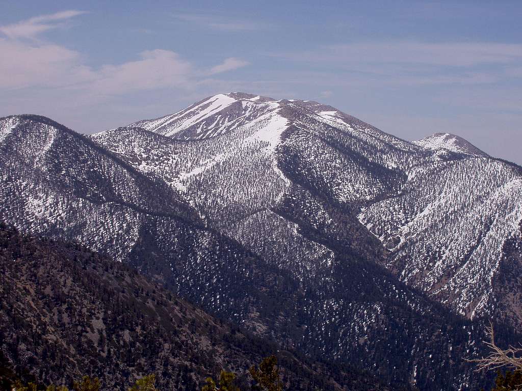 San Gorgonio from the West