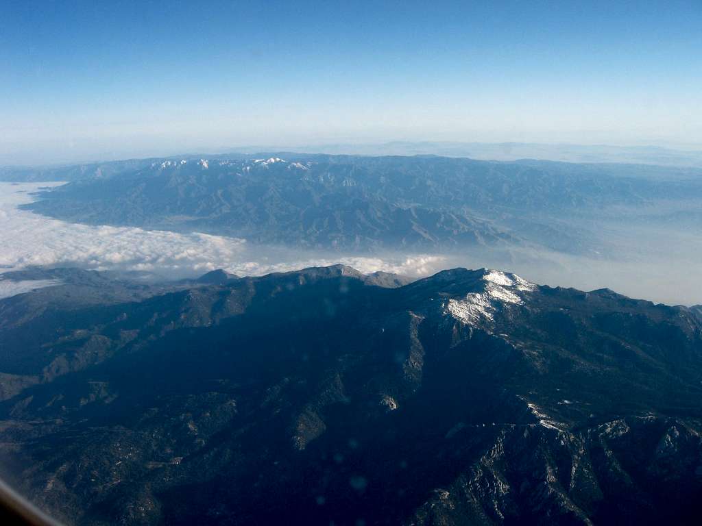 San Jacinto from the air