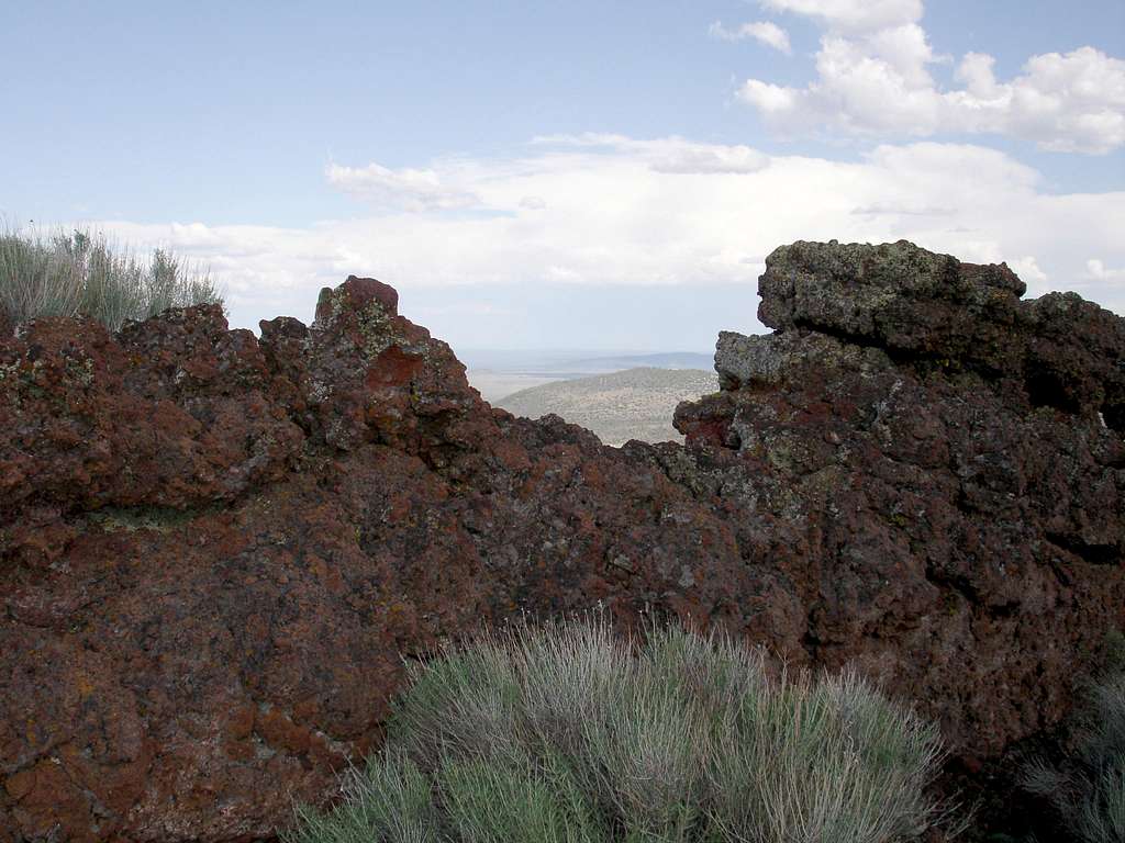 Looking Northeast to Crescent Butte