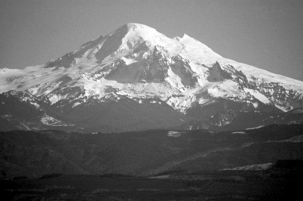 Mt. Baker from Mt. Constitution