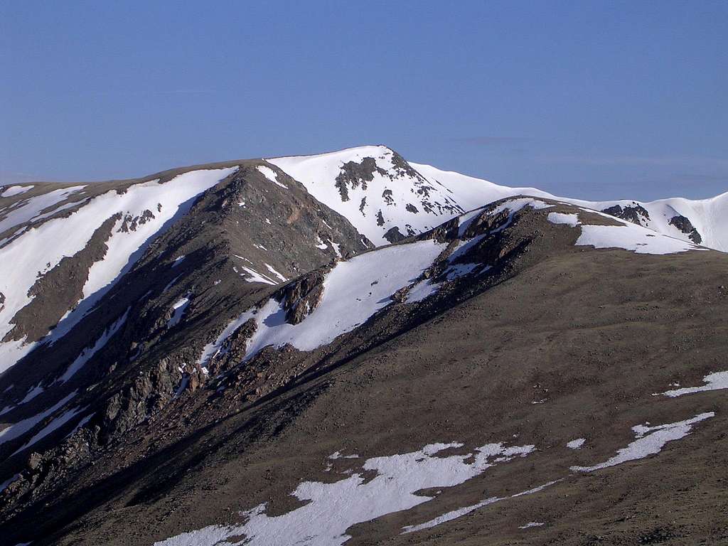 Whale Peak south ridge