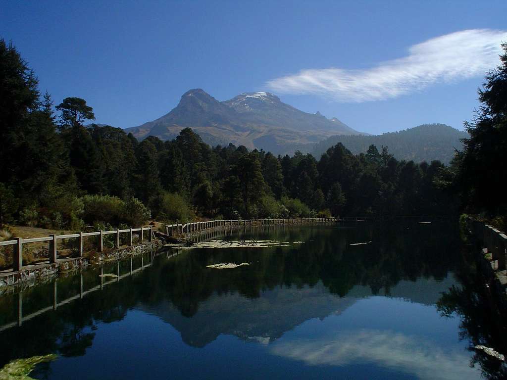 Iztaccihuatl from the 