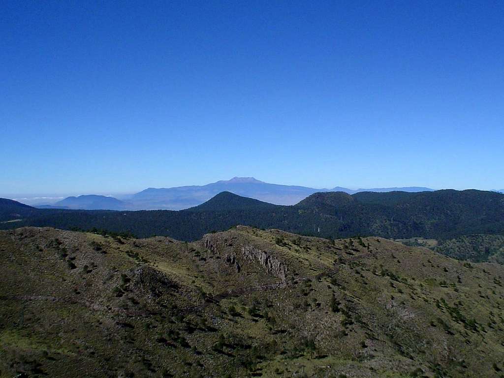 Nevado de Toluca without snow