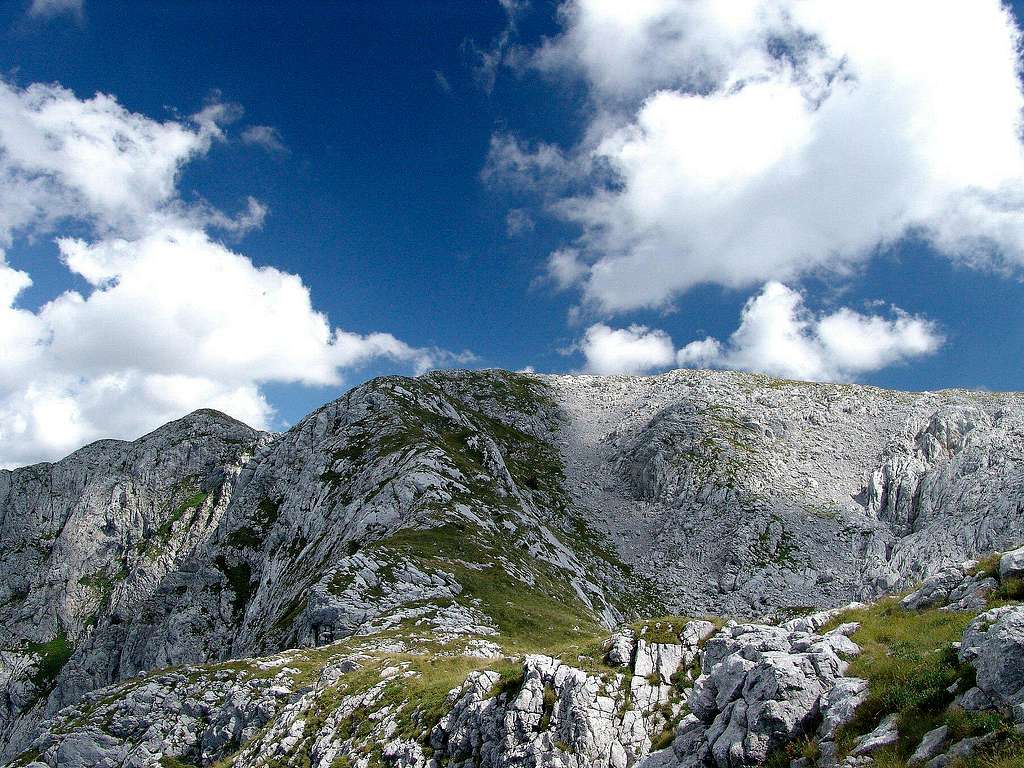 Zijevo (Zijovo) summit - Western slopes