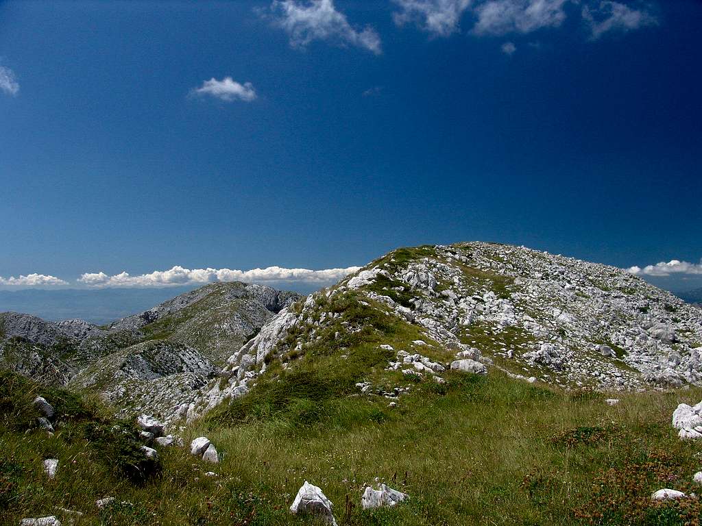 Zijevo Mountain Ridge