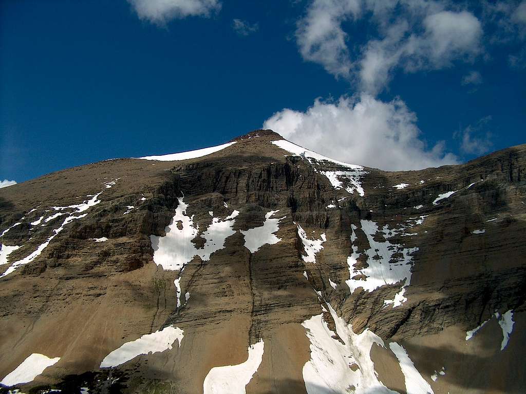 South face of Mt. Siyeh...