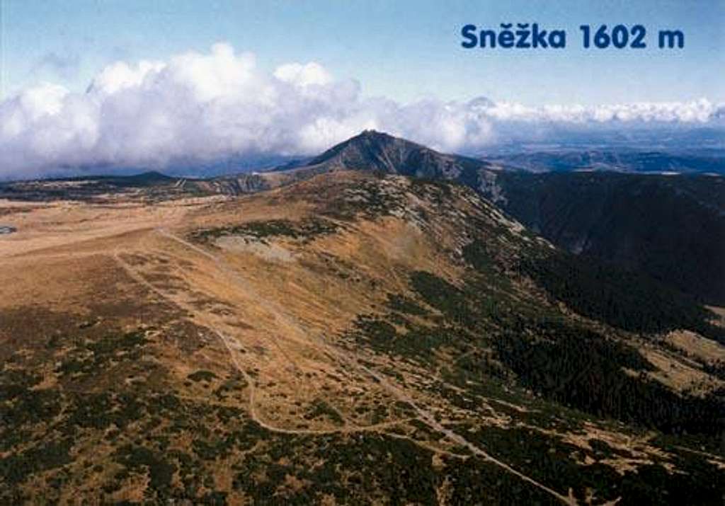 A view of Snezka from...