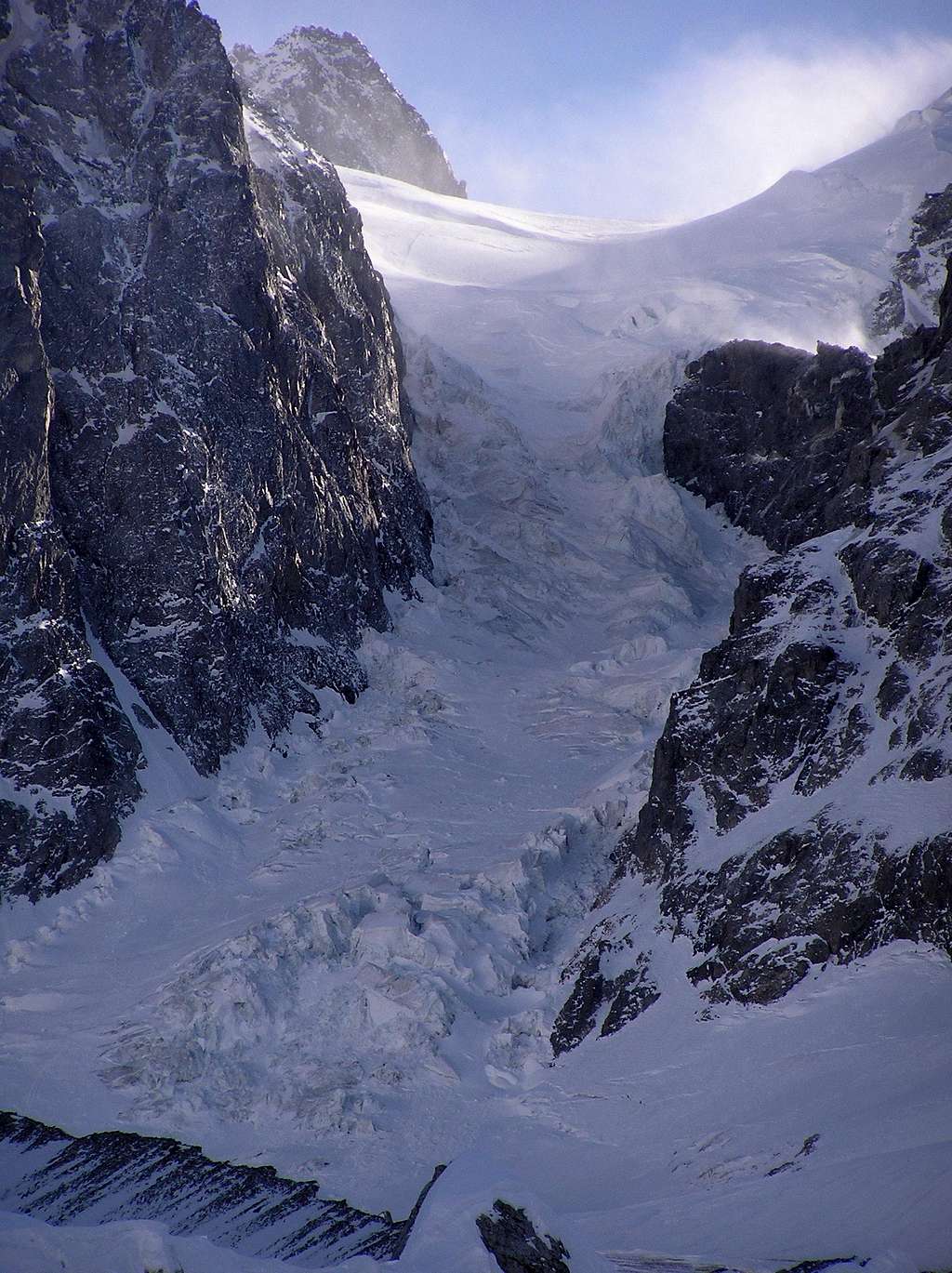 Ushbinski Icefall
