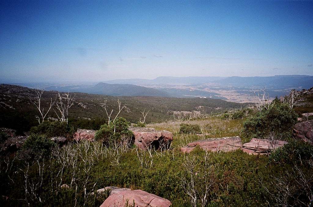 View from the plateau