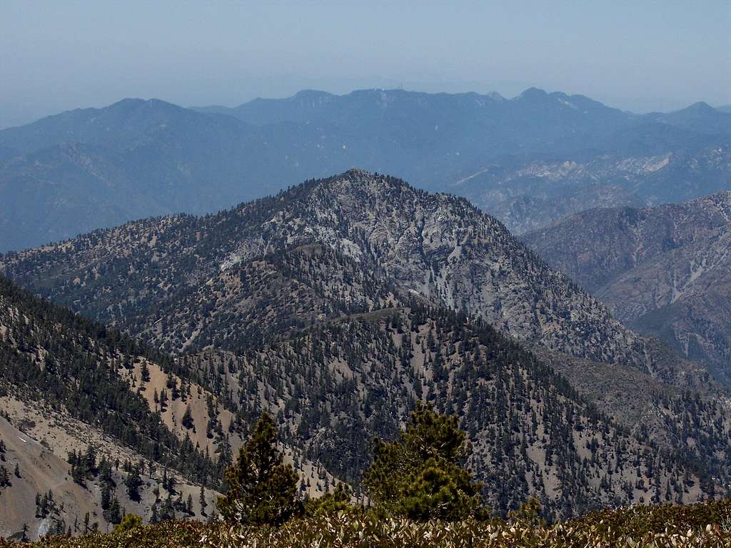 View of Iron Mountain from Dawson Peak