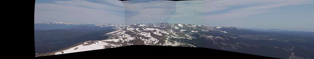 Panorama from James Summit