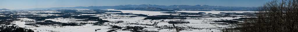Mt. Philo Winter Panorama