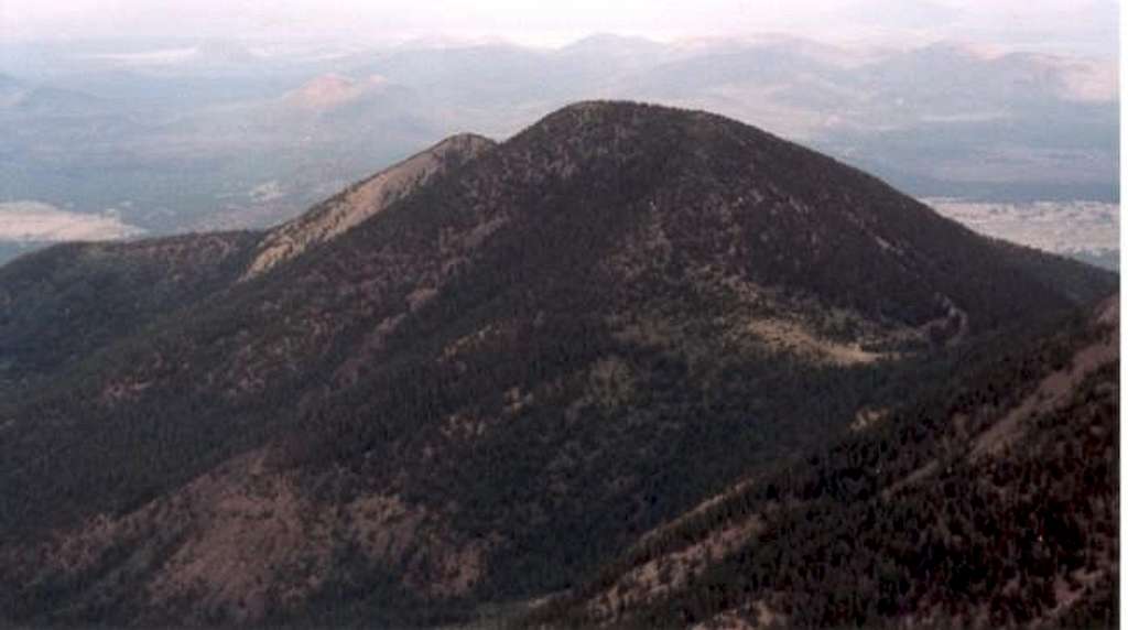 Doyle seen from Agassiz Peak