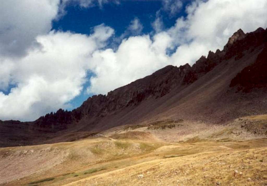 Mt. Sneffels, from Yankee Boy...