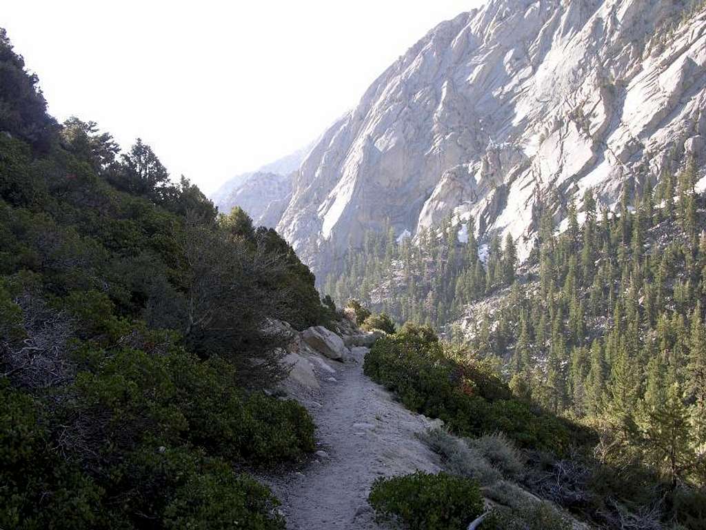The trail, back to Lone Pine