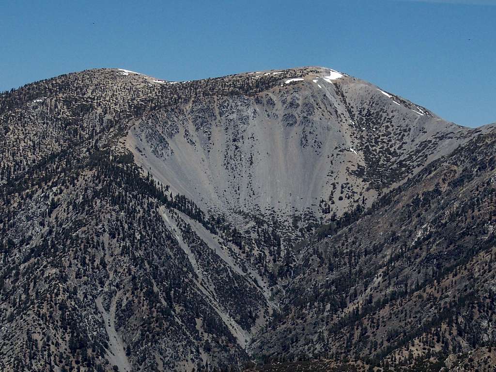 View of Baldy Bowl