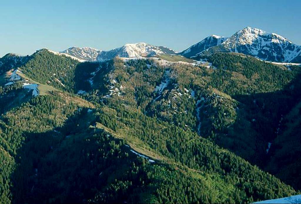 Lowe Peak from Mine Overlook