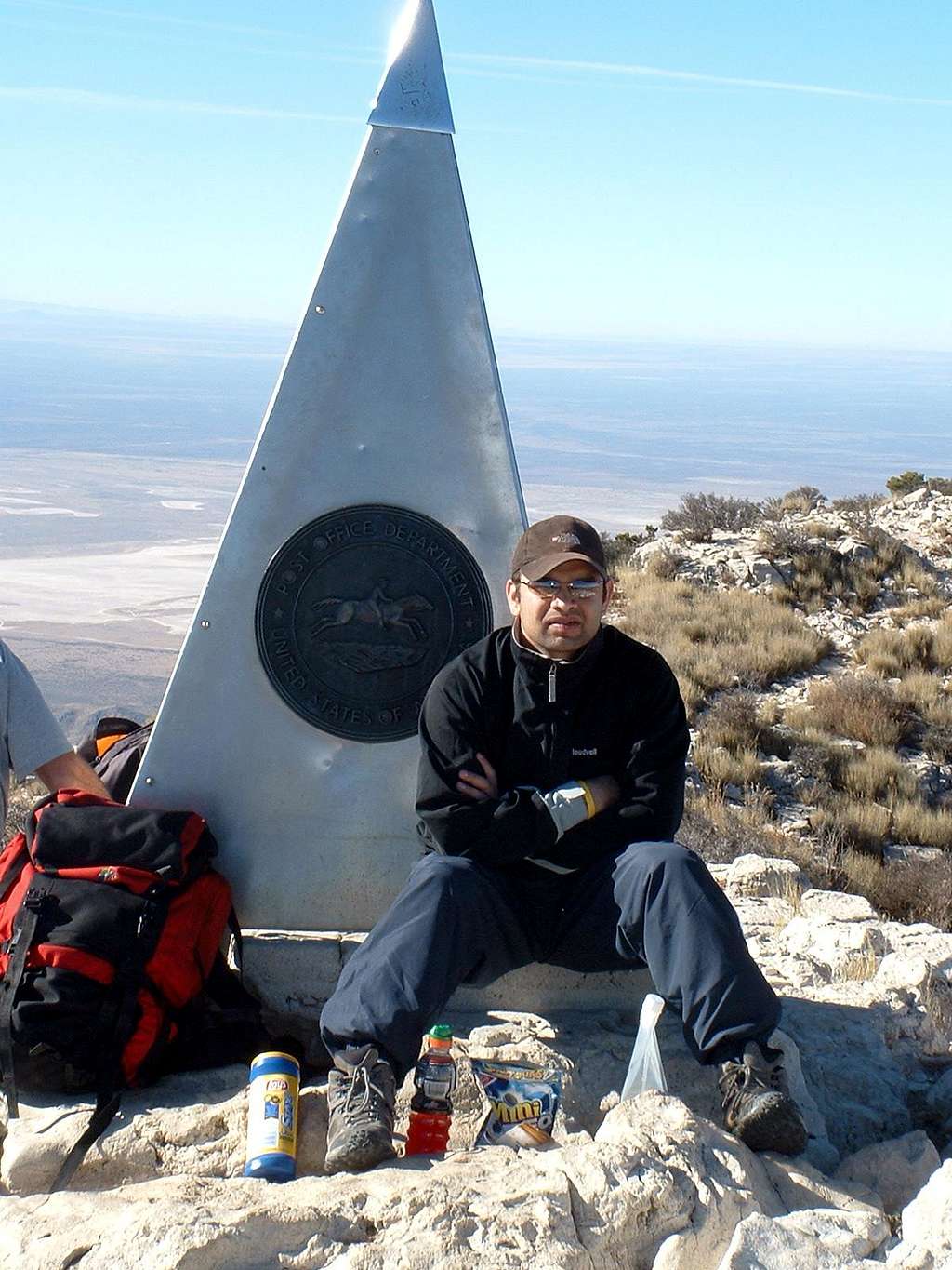 Me, at the summit