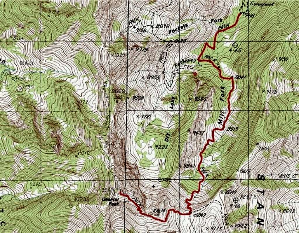 South Willow Creek Route