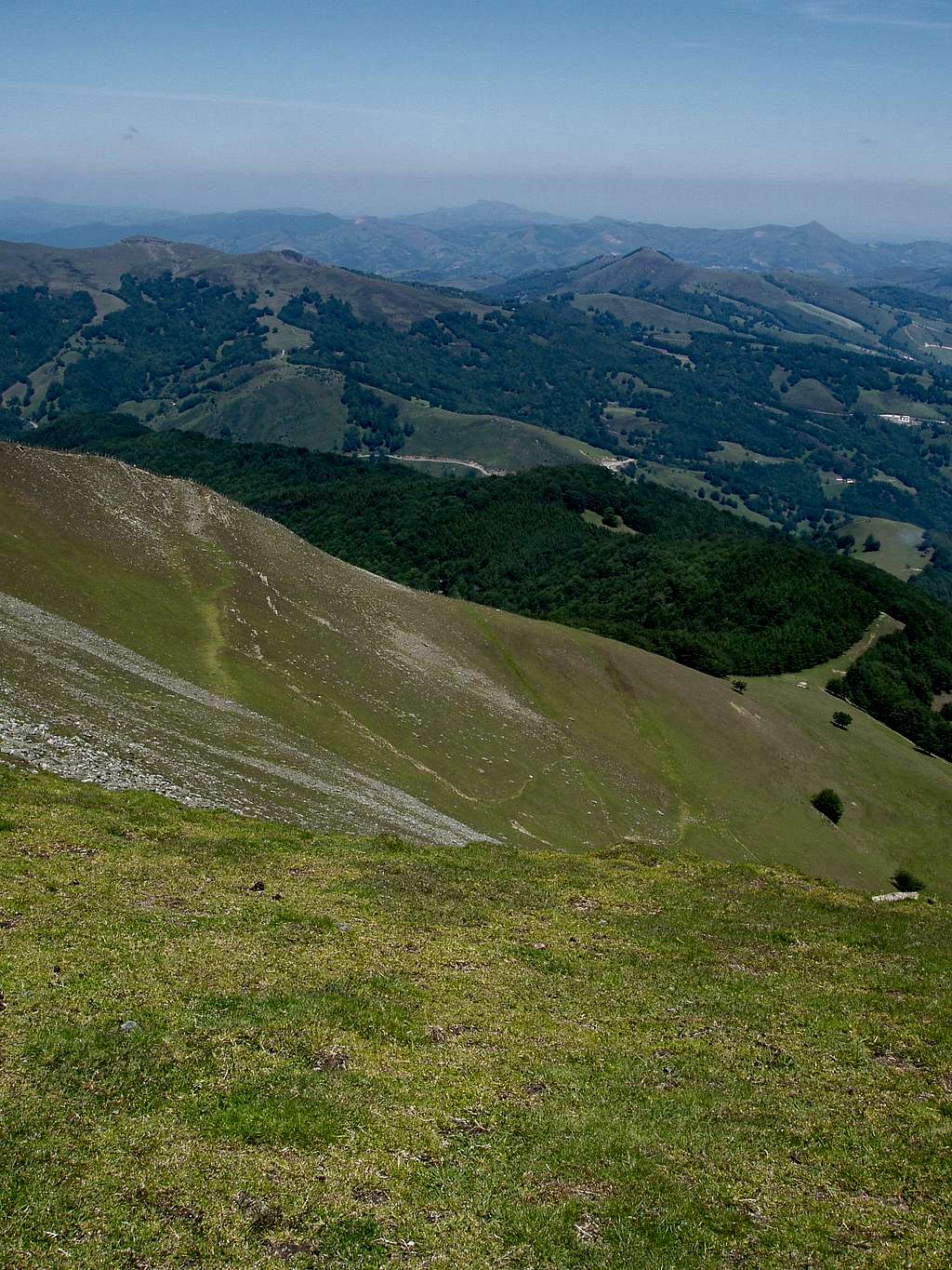 The climb from Urkiaga
