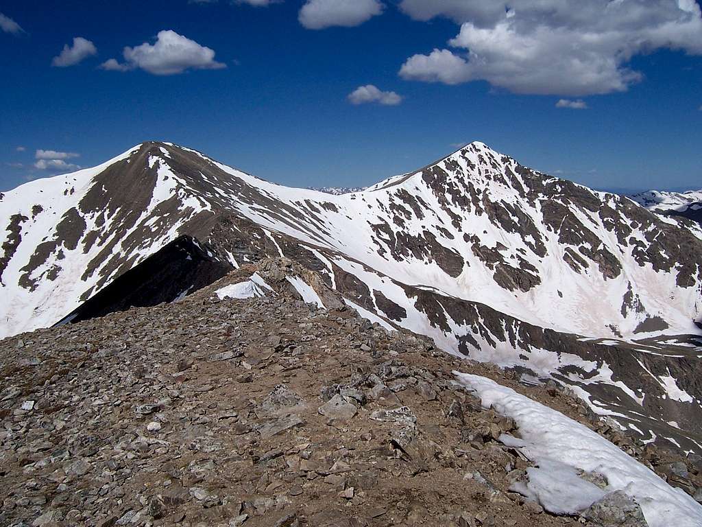 Gray's Peak and Torries Peak