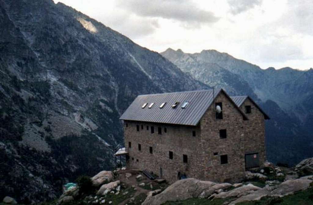 Mountain hut of Angel Orús...