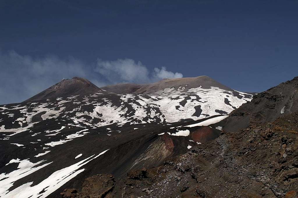 Monte Etna Summit Craters