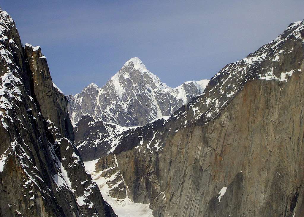 Mt Huntington from the East