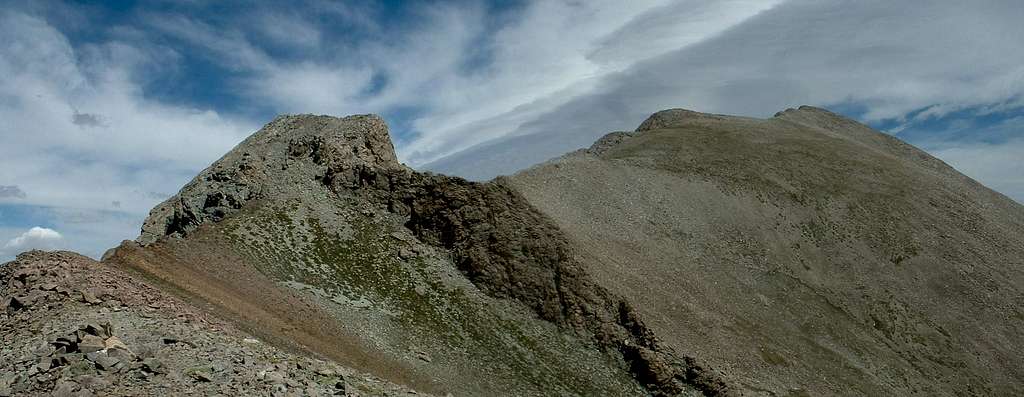 Iron Nipple and Huerfano Peak