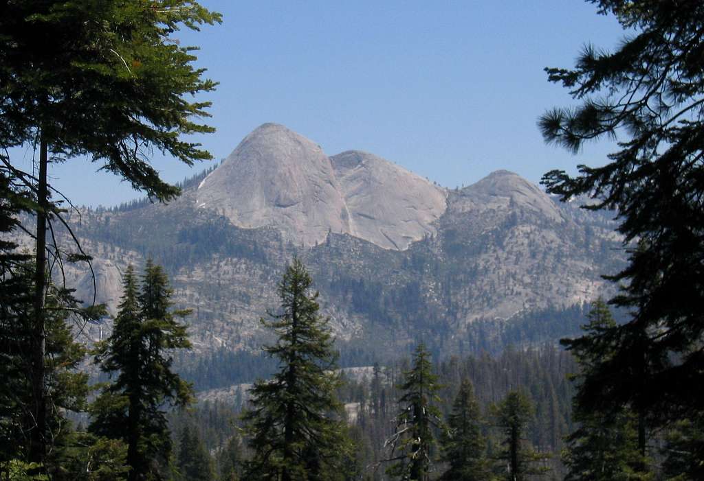 View of Mt. Starr King from Mono Meadows TH