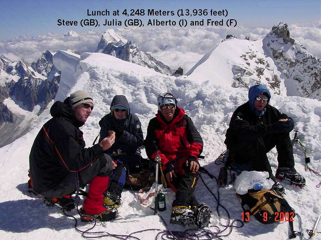 Lunch at teh summit